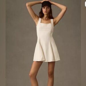 Anthropologie Cream Dress
